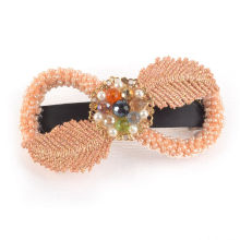 Fita de cetim beads hairband (xhb1421)